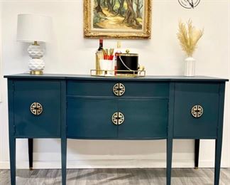 Hand painted buffet