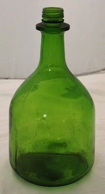 2587 - Green glass bottle 12"
