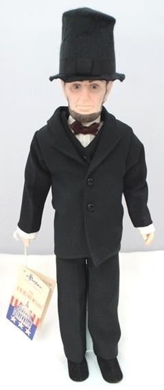 2669 - Effanbee Abraham Lincoln doll 18"
