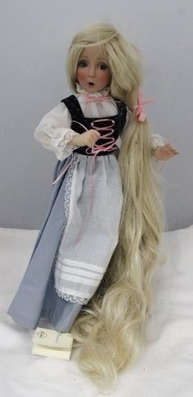 2679 - Diana Effner Rapunzel doll 17" Heroins from the Fairy Tale Forests
