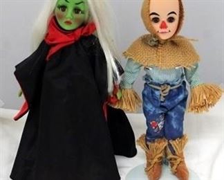 2702 - 2 Effanbee Wizard of Oz dolls - 12"
