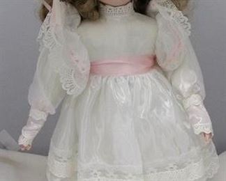 2706 - Porcelain doll - 19"
