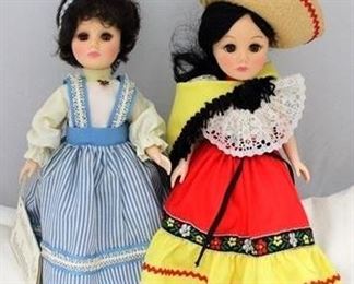 2707 - 2 Effanbee Vintage dolls - 12"
