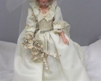 2717 - Princess Diana Bridal doll - 12"
