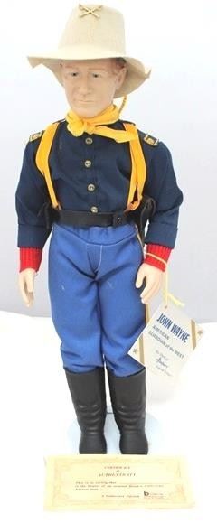 2718 - Effanbee John Wayne doll - 19"
