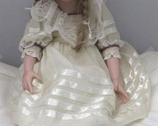 2741 - Porcelain doll #164 - 24"
