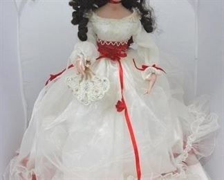 2757 - Porcelain doll #E309 - 22"
