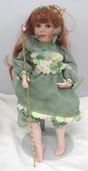 2766 - Paradise Galleries Treasure of Emerald Isle doll - 16"
