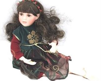 2771 - Paradise Galleries Christmas Jewel doll - 12"
