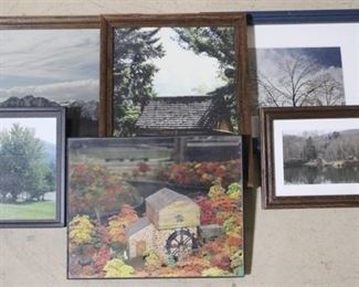 2827 - Lot of Assorted Framed Prints 8 x 10 and smaller
