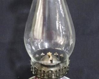 2852 - Oil Lamp 13.5" tall

