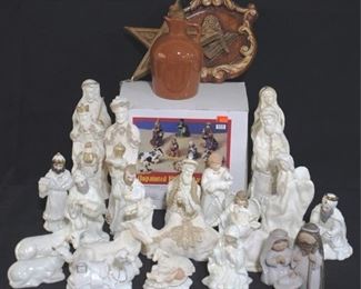 2857 - Lot of Assorted Nativity Scenes & More

