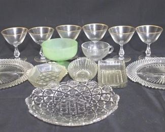 2869 - Lot of Assorted Glass Items
