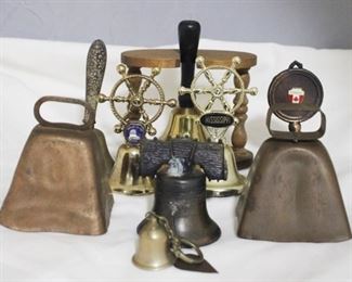 2874 - Lot of Assorted Vintage Bells
