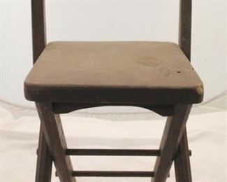 2881 - Child Size Wood Chair - 16 x 20 x 10
