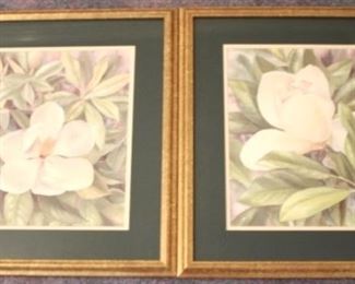 2895 - Pair framed prints 20 1/2 x 17 1/2

