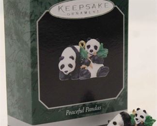 113 - Hallmark Keepsake Peaceful Pandas

