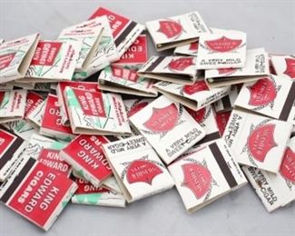 128 - Lot of 50 King Edward & Swhisher Sweets Matches
