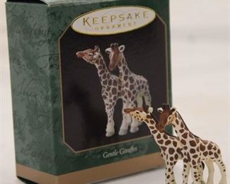 142 - Hallmark Keepsake Gentle Giraffes
