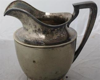 530 - Sheffield Silver Plated Pitcher - 8.5" tall
