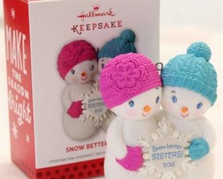553 - Hallmark Keepsake Snow Better Sisters
