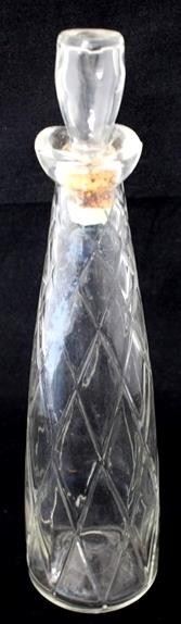 1036 - Vintage glass bottle 19"
