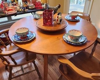 Table and 4 Chairs