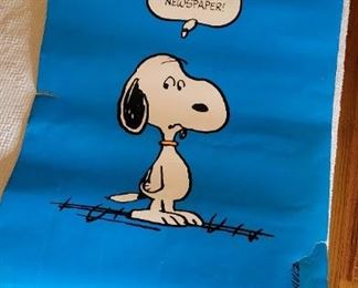 Vintage Snoopy Poster