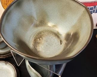 Frankoma Pottery Blue Brown