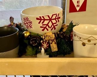 Starbucks mugs and other holiday