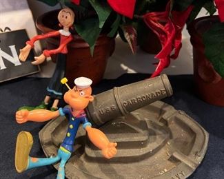 USS Carronade metal tray