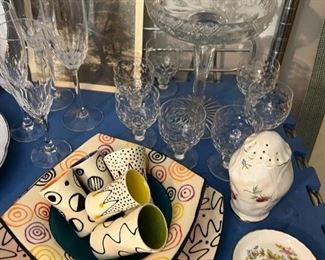 Stemware and other unique pottery
