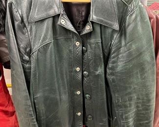 Leather jackets and other vintage clothes