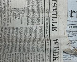 January 24m 1855 Louisville Weekly