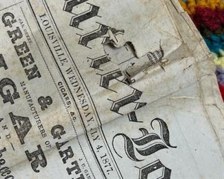 The Courier Journal Louisville July 4th, 1877