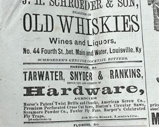 Old Whiskies ad