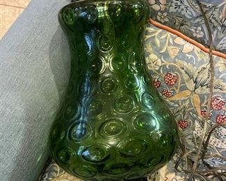 MCM Hanging lamp. The plug has been cut on this piece so it will need to simply rewiring. 