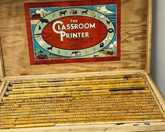 Vintage "The Classroom Printer"