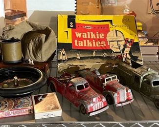 Vintage games and toys