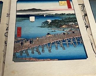 Asian woodblock prints