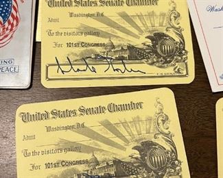 Slade Gordon United States Senate Chamber Cards
