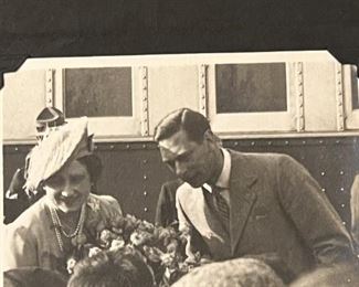 Original photographs The Duke of Windsor & Wallis Simpson. Thought to be when on a trip to Canada. 