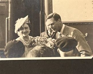 Original photographs The Duke of Windsor & Wallis Simpson. Thought to be when on a trip to Canada. 