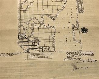 This is cool and historic. It appears to be the Title for the donation of land by AA Denny for the downtown lots that are now part of Denny Way. This probably should belong to MOHI.