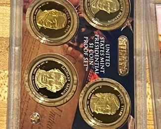 
Presidential Dollar Proof Set