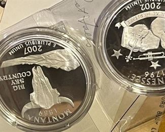 Large coin reproductions