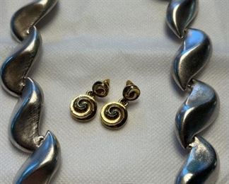 Givenchy Necklace Earrings