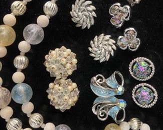 Lisner,Sarah Coventry Kremer ClipOns  More