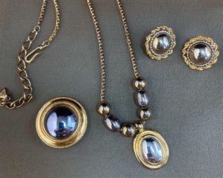 West German Twisted Rope Dome Jewelry