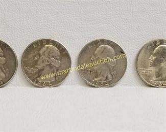 1964 silver quarters